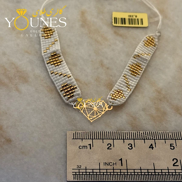 دستبند میوکی اوریگامی قلب طلا